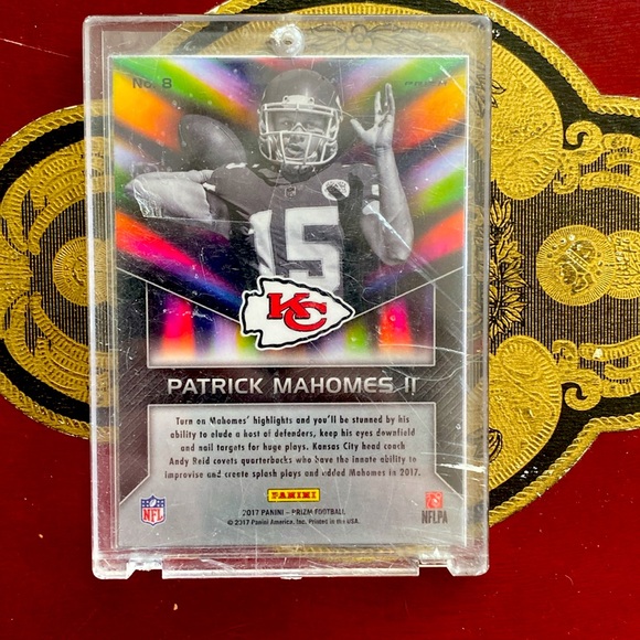 Instant Impact Panini Prizm Patrick Mahomes Card - Picture 2 of 2